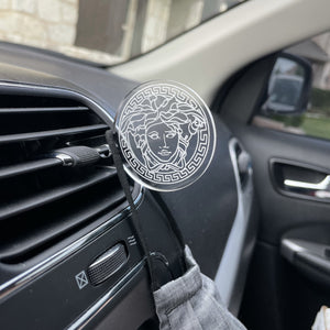 versace car vent mask holder