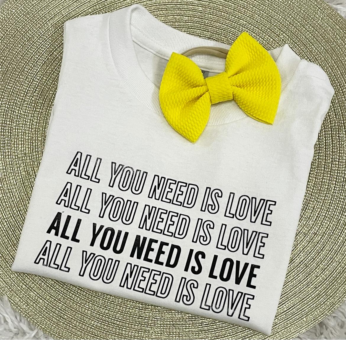 All You Need Is Love