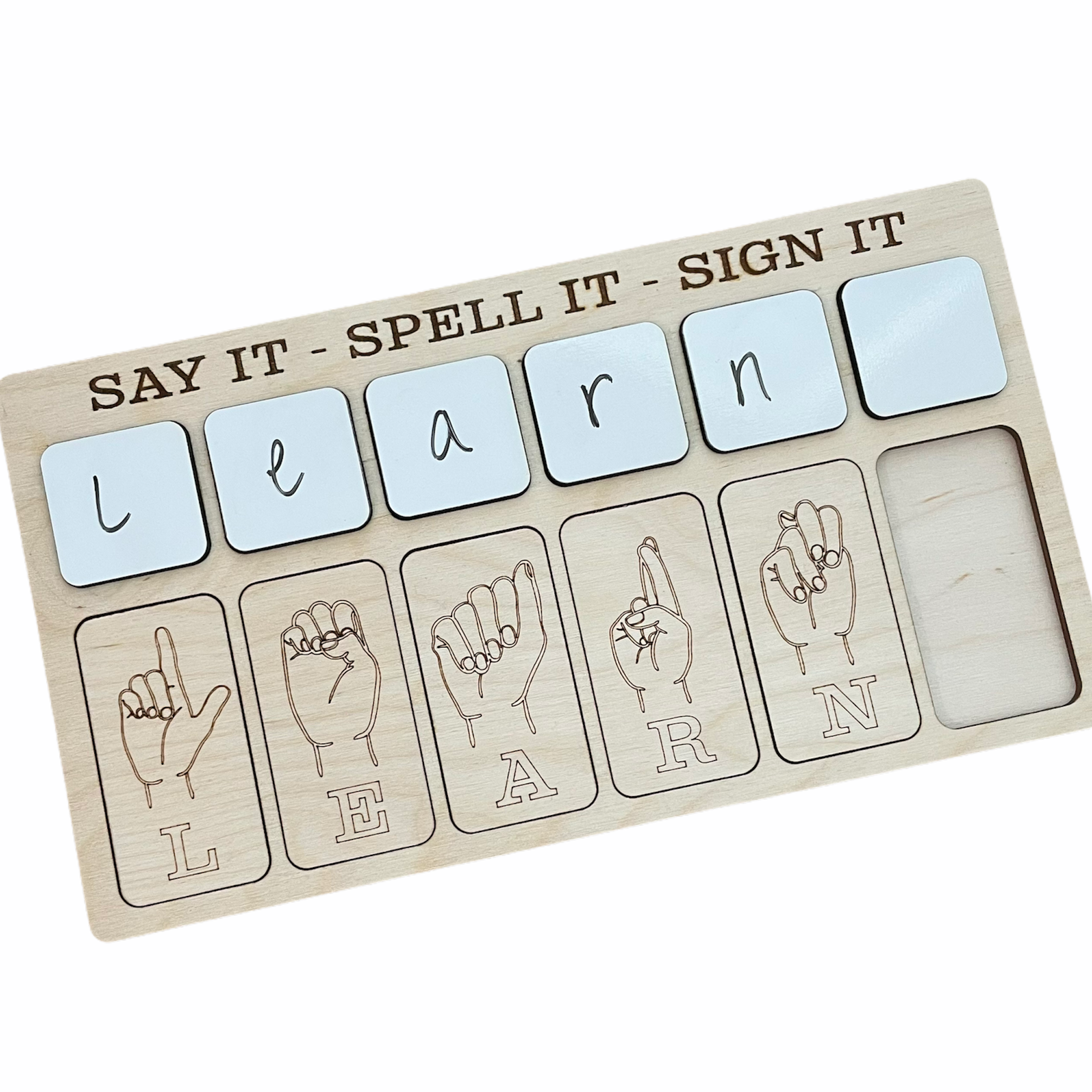 asl learning board