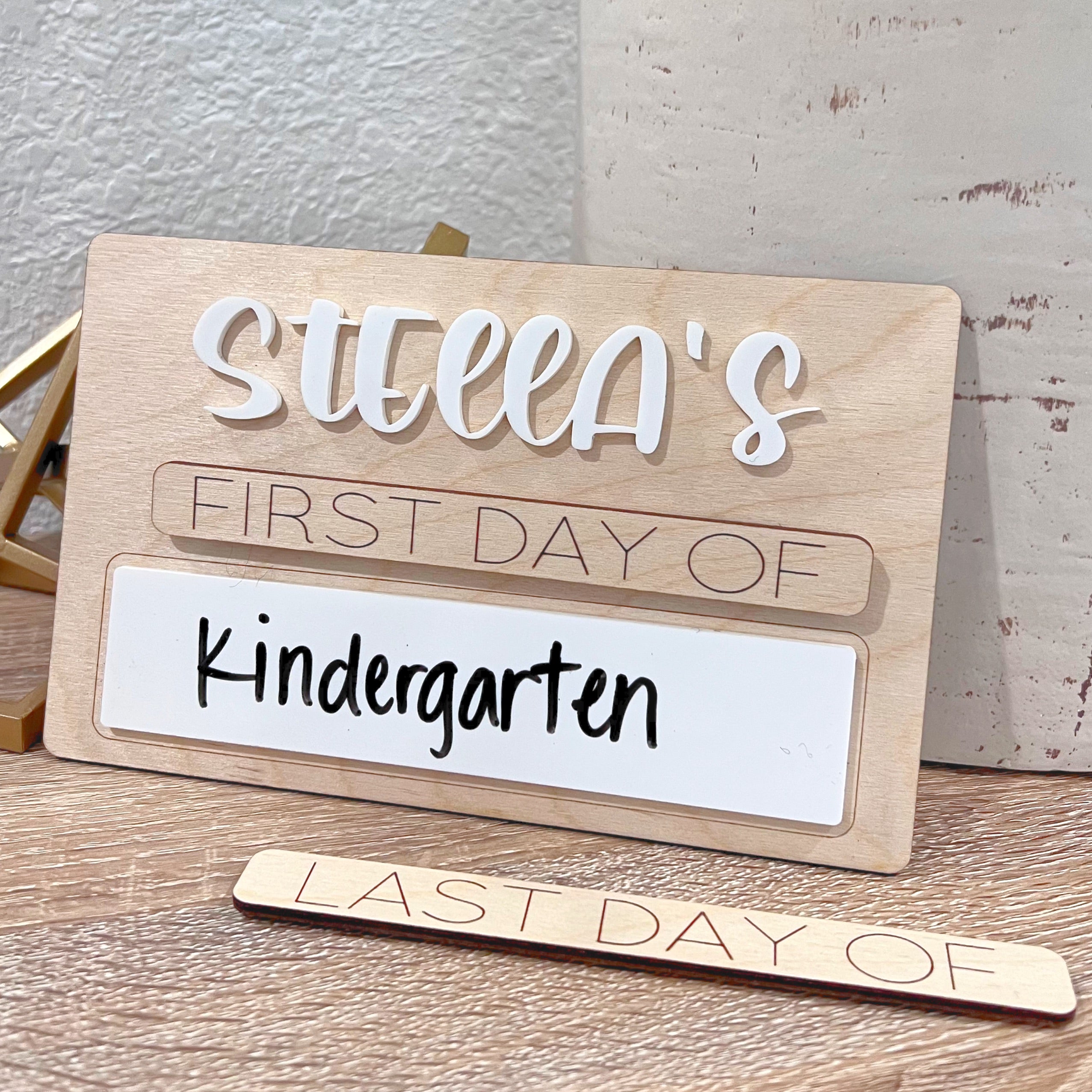 Back To School Personalized Sign