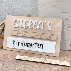 Back To School Personalized Sign