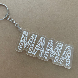 MAMA Leopard Keychain